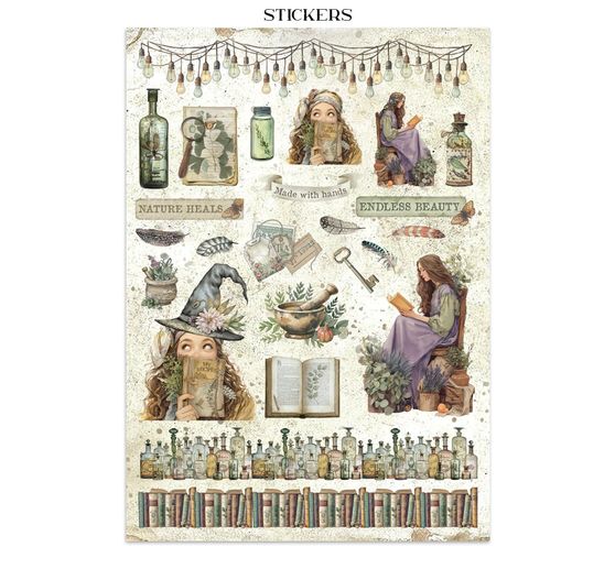 Junk Journal Book "Herbarium Silvae"