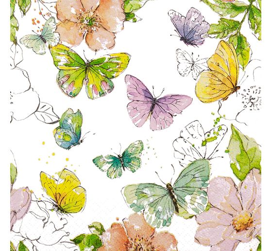 Servet "Enchanted Butterflies"