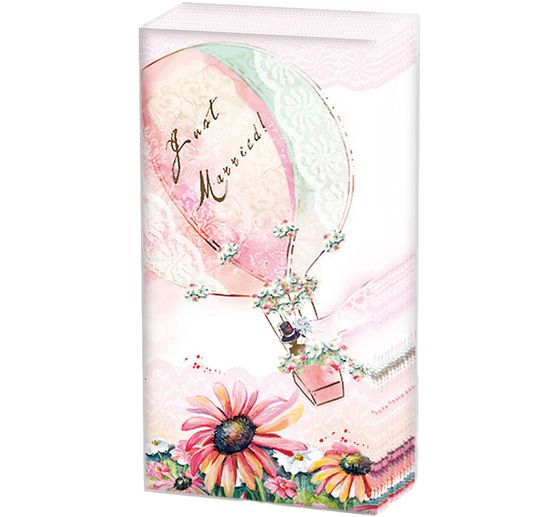 Papieren zakdoeken "Better together"