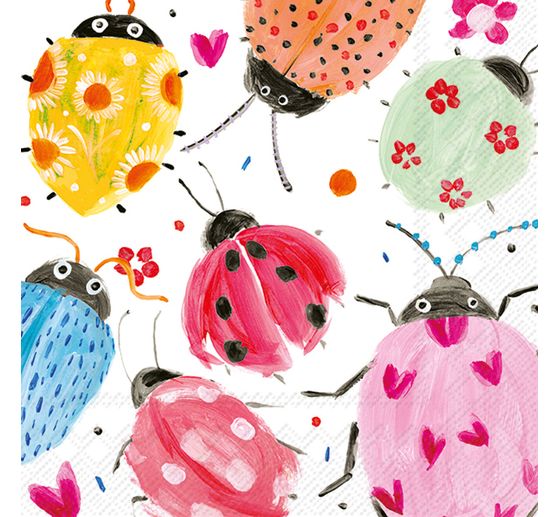 Napkin "Joyful Ladybugs"