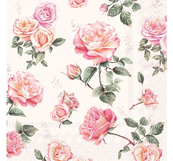 Servet "Classic Roses"