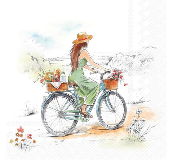 Serviette "Cycling"