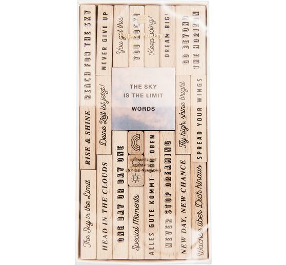 XL Stempel set "The Sky is the Limit"