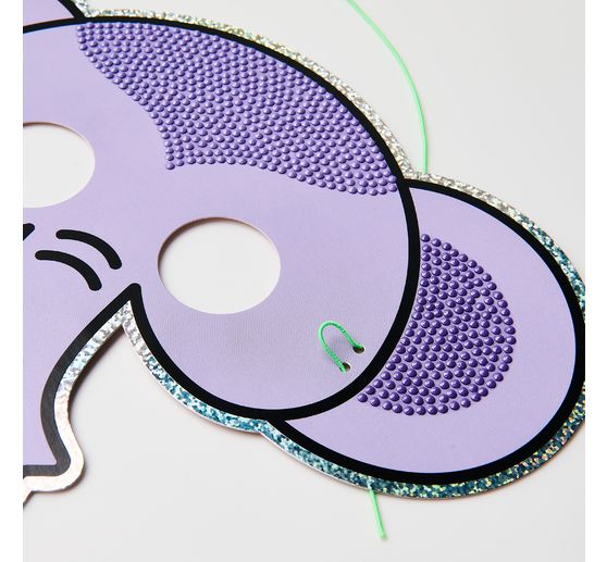 Diamond Painting Set "Tiermasken"