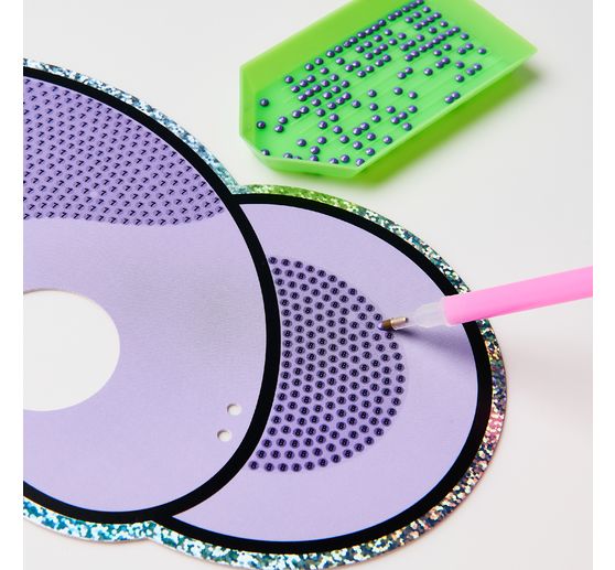 Diamond Painting Set "Tiermasken"