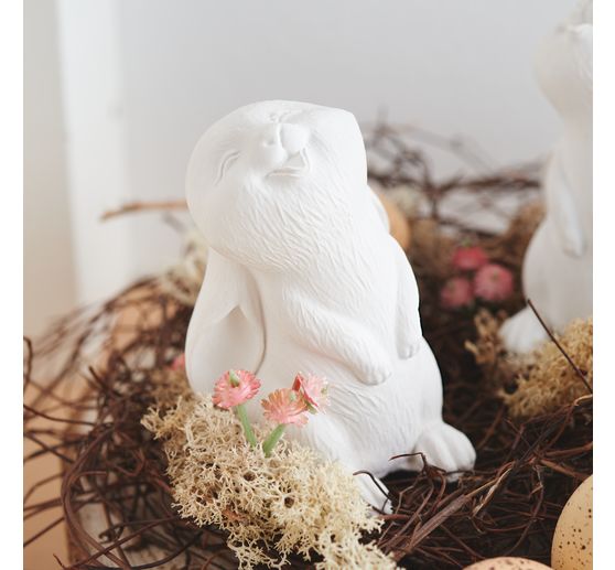 Houten decoratief paneel met schors, op poten, naturel