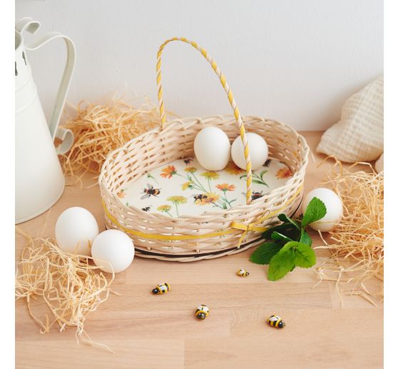 VBS Bastelset Peddigrohr "Ovalkorb"