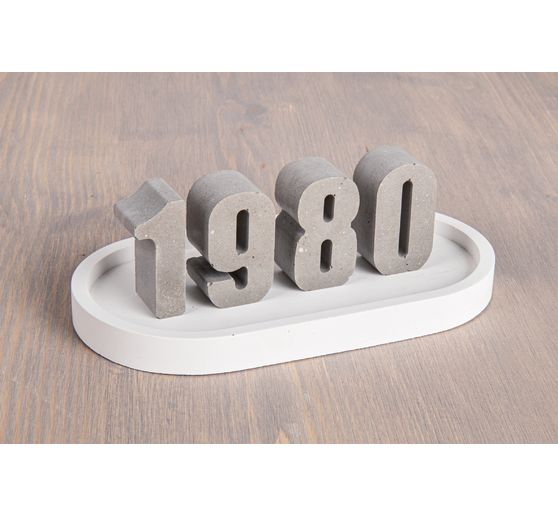 Set de moules en silicone &laquo; ABC & 0-9 &raquo;