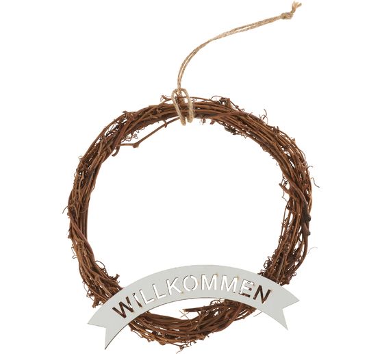Couronne d&eacute;co VBS &laquo; Welcome &raquo;