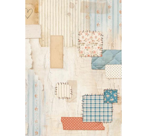 Motief strozijde backgrounds "Family", set van 8