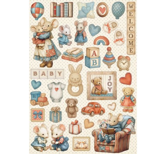 Junk Journal Book "Baby"