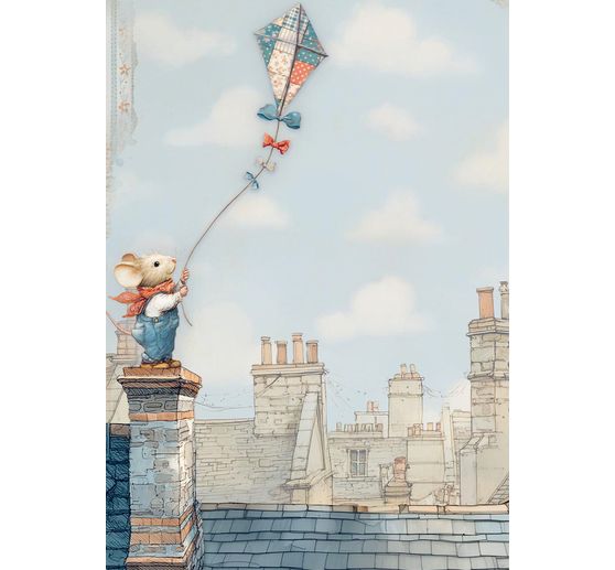 Motief strozijde assortiment "Family", set van 8