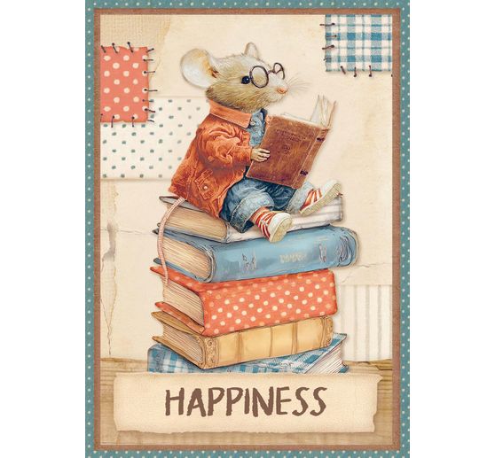 Motief strozijde assortiment "Family", set van 8