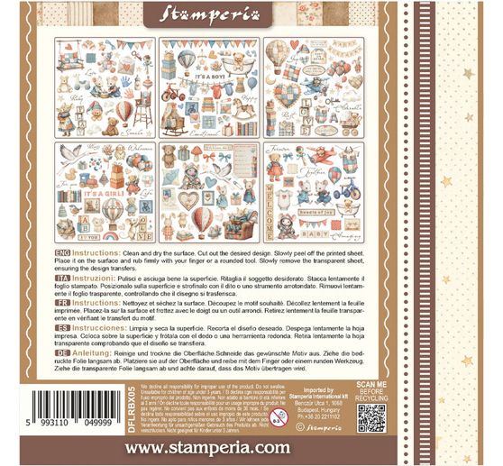 Rub On assortiment "Baby"