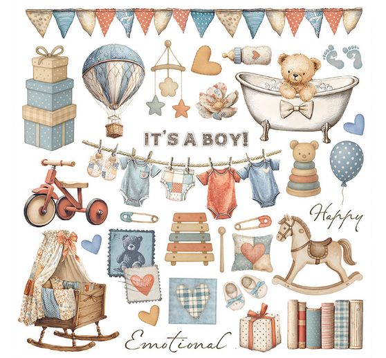 Rub On assortiment "Baby"