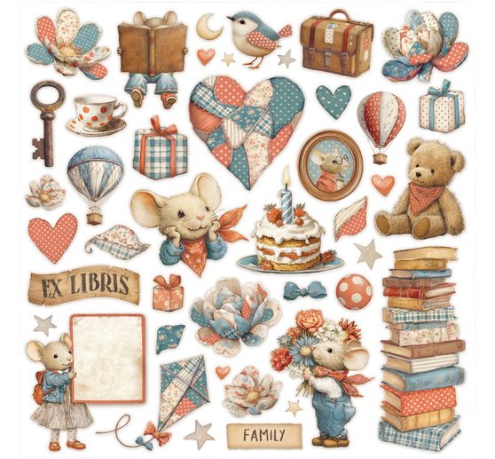 Scrapbook blok "Family"