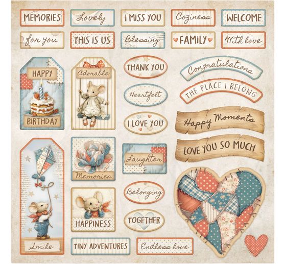 Scrapbook blok "Family"