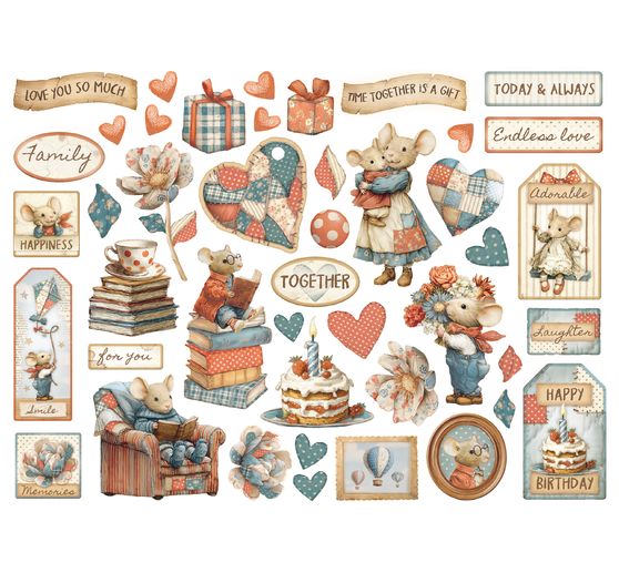 Stansmotieven "Family"