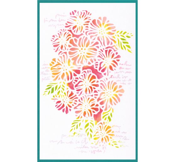 Sizzix Stencil Set "Botanicals", 4 St&uuml;ck