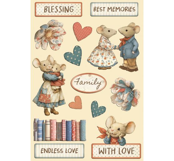 Lasercut motieven "Family"