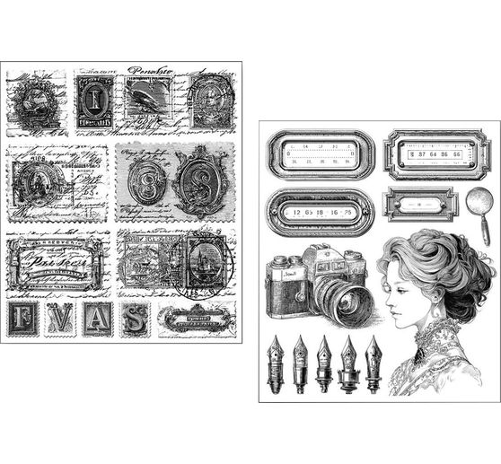 Art Stickers "Lithographs"