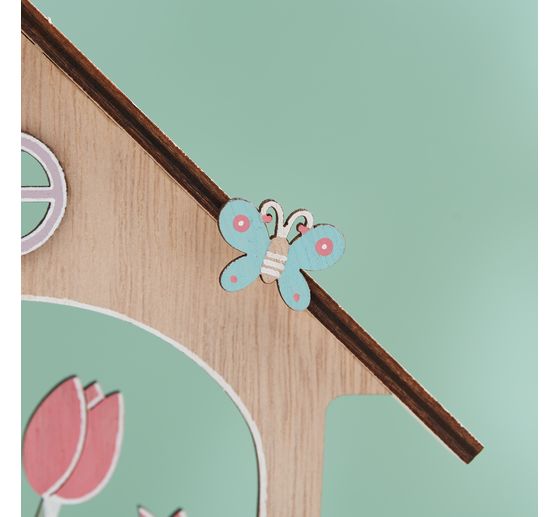 VBS Houten bouwpakket motief huis "Lente ontwaken"