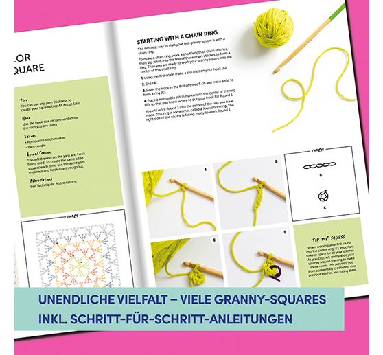 Buch "Das gro&szlig;e Granny Square H&auml;kelbuch"