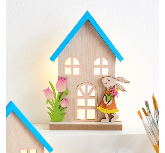 VBS Micro-LED-Lichterkette, mit Timer, 10 LEDs