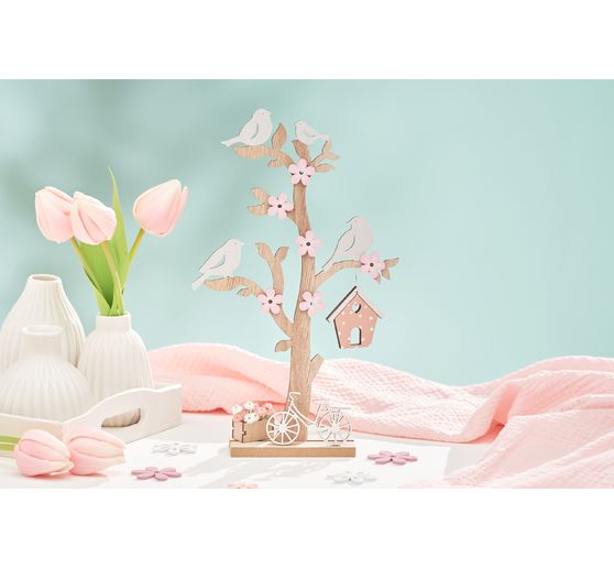 VBS Houten bouwpakket "Boom met vogelhuisje"