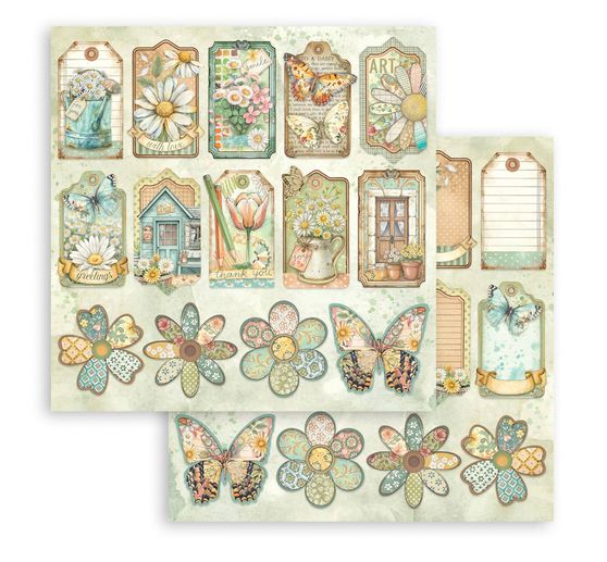Bloc de papier scrapbooking &laquo; Daisy Art &raquo;