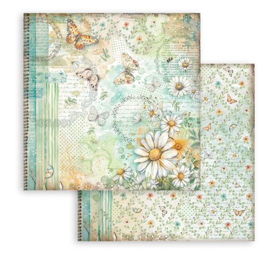 Bloc de papier scrapbooking &laquo; Daisy Art &raquo;