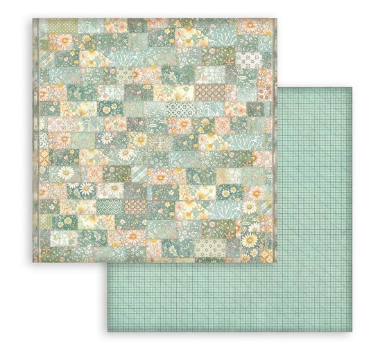Bloc de papier scrapbooking &laquo; Daisy Art Backgrounds &raquo;
