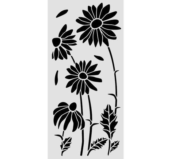 Pochoir &laquo; Daisy Art - Daisies &raquo;