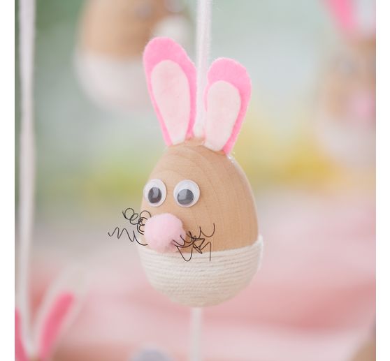 VBS Knutselset decoratieve hangers "Eierkonijntje"