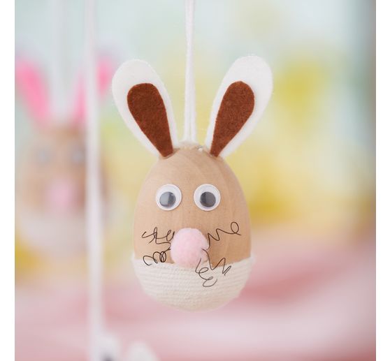 VBS Knutselset decoratieve hangers "Eierkonijntje"