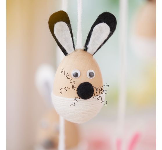 VBS Knutselset decoratieve hangers "Eierkonijntje"