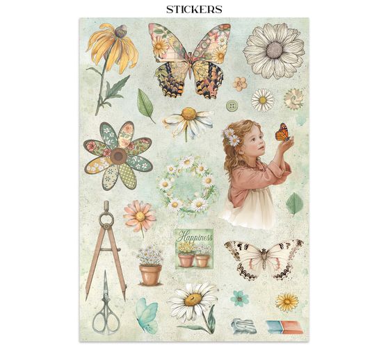 Junk Journal Book "Daisy Art"