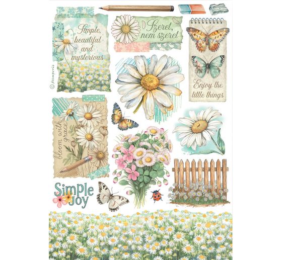 Washi Pad &laquo; Daisy Art &raquo;