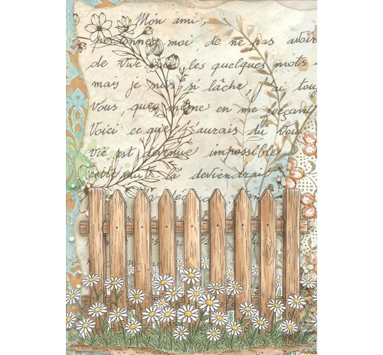 Assortiment de soies de paille &agrave; motifs &laquo; Daisy Art &raquo;, set de 8 pi&egrave;ces