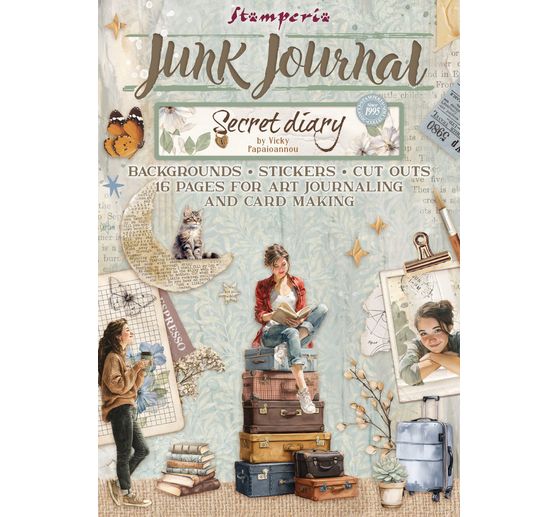 Junk Journal Book &laquo; Secret Diary &raquo;