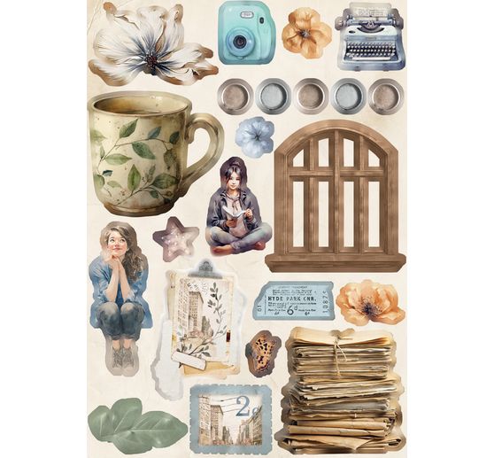 Junk Journal Book &laquo; Secret Diary &raquo;