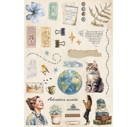 Junk Journal Book &laquo; Secret Diary &raquo;