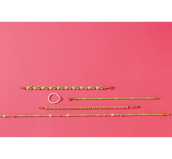 Set bijoux avec mini-perles &laquo; Bloomy Days &raquo;