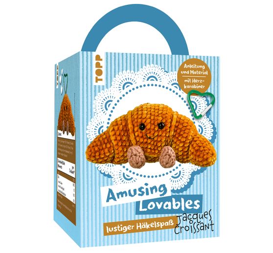 Crocheting set "Amusing Lovables - Jacques Croissant"