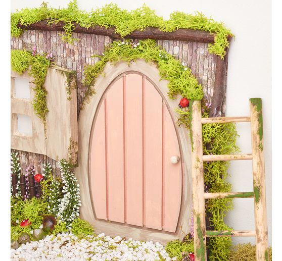 &Eacute;chelle en bois miniature VBS &laquo; Lykke &raquo;