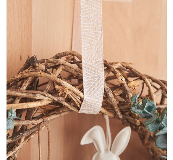 Linen ribbon "Stripes"