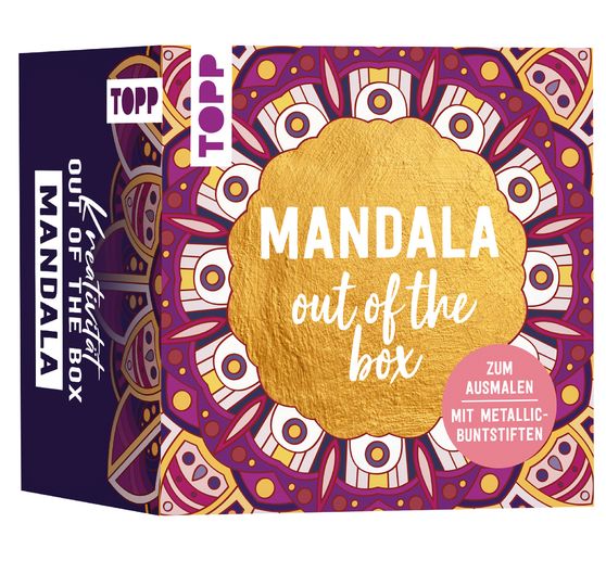 Creatieve doos "Mandala ausmalen"