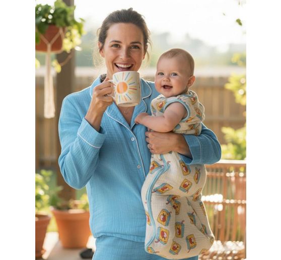 Tissu mousseline en coton au m&egrave;tre &laquo; Uni &raquo;