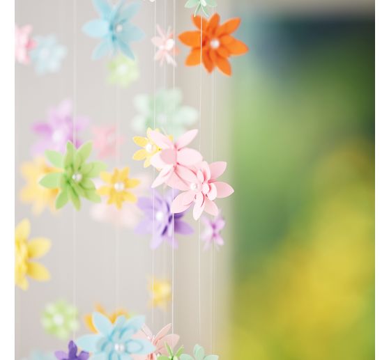 Papier cartonn&eacute; en lin VBS &laquo; Happy Days &raquo;