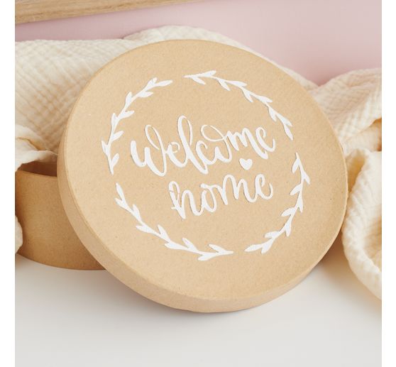 Bo&icirc;te VBS &laquo; Rond &raquo;, &Oslash; 19 cm